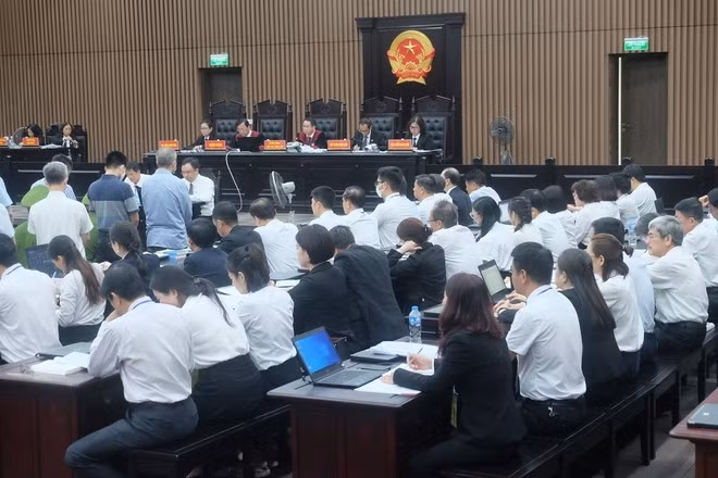 Các luật sư tham gia phiên tòa