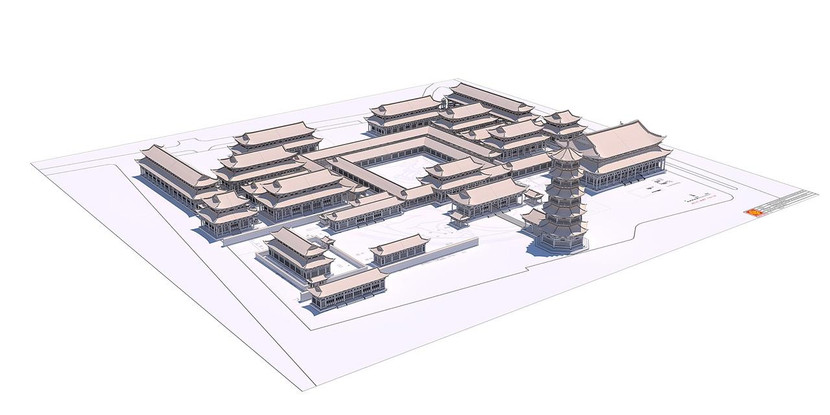 Toàn cảnh kiến trúc cung điện thời Lý
