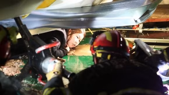 Sập nhà tại Hàn Quốc,10 người chết ảnh 1