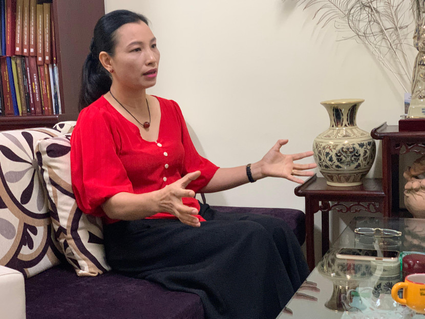 Thạc sĩ Nguyễn Thị Thu Hoan - Phó Giám đốc Bảo tàng Lịch sử quốc gia