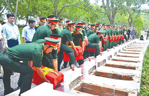 Kế hoạch đặt mục tiêu đến năm 2030 tìm kiếm, quy tập được khoảng 15.000 hài cốt liệt sĩ