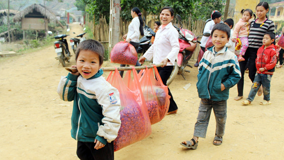 Ngày đông ấm ở Trung Sơn ảnh 1