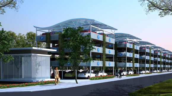 Cần được ưu đãi việc xây bãi đỗ xe cao tầng ảnh 1