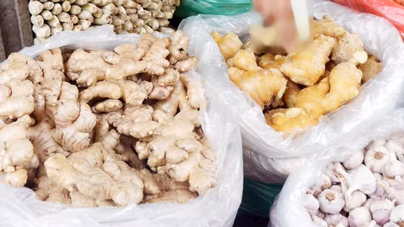 Hà Nội: Đầy rẫy gừng Trung Quốc đáng ngờ ảnh 1