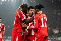Bayern Munich vùi dập đối thủ không thương tiếc ở Champions League