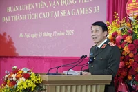 Đại tướng Lương Tam Quang gặp mặt, biểu dương các huấn luyện viên, vận động viên CAND xuất sắc ở SEA Games 33