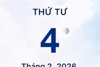 Xem lịch âm - Lịch vạn sự hôm nay ngày 4 tháng 2 năm 2026 tốt hay xấu?