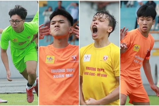 Giải bóng đá học sinh THPT Hà Nội chào đón nhà vô địch hoàn toàn mới