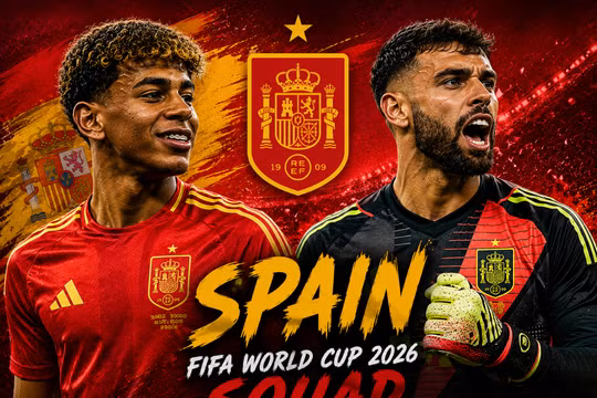 ĐT Tây Ban Nha gây sốc khi loại toàn bộ cầu thủ Real Madrid ở World Cup 2026