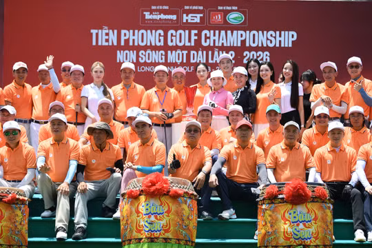 Golfer Lưu Ngọc Sáng vô địch Tiền Phong Golf Championship - Non sông một dải 2026