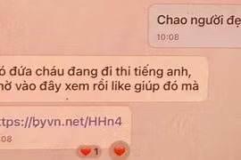 Cảnh báo chiêu “bình chọn hộ” qua Zalo: Một cú click có thể mất tài khoản