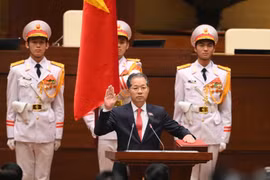 Lễ tuyên thệ nhậm chức của Chánh án TAND Tối cao Nguyễn Văn Quảng 
