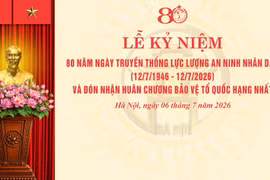 Trực tiếp: Kỷ niệm 80 năm Ngày truyền thống lực lượng An ninh nhân dân (12-7-1946/12-7-2026) và đón nhận Huân chương Bảo vệ Tổ quốc hạng Nhất
