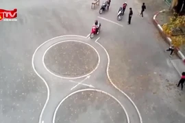 Điểm mới trong sát hạch bằng lái xe máy