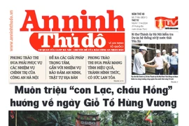 Báo An ninh Thủ đô số 7196, ngày 17/4/2024