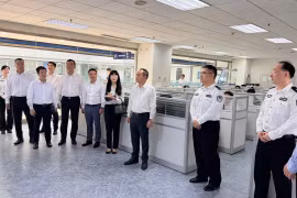Đoàn đại biểu Công an thành phố Hà Nội thăm, khảo sát nhiều đơn vị, mô hình hiện đại tại Bắc Kinh