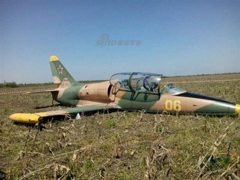 Chiếc máy bay huấn luyện của Nga vừa bị nạn hôm 27-4 vừa qua