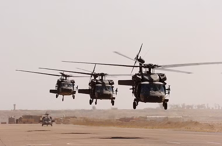 Hình ảnh trực thăng UH-60A đã gắn liền với biểu tượng của thủy quân lục chiến Mỹ trong các cuộc chiến giai đoạn từ thập niên 1980 cho tới nay.