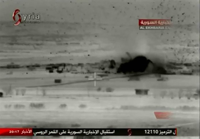 Hình ảnh đạn pháo thông minh 2K25 Krasnopol vừa được quân đội Syria sử dụng Hình ảnh đạn pháo thông minh 2K25 Krasnopol vừa được quân đội Syria sử dụng