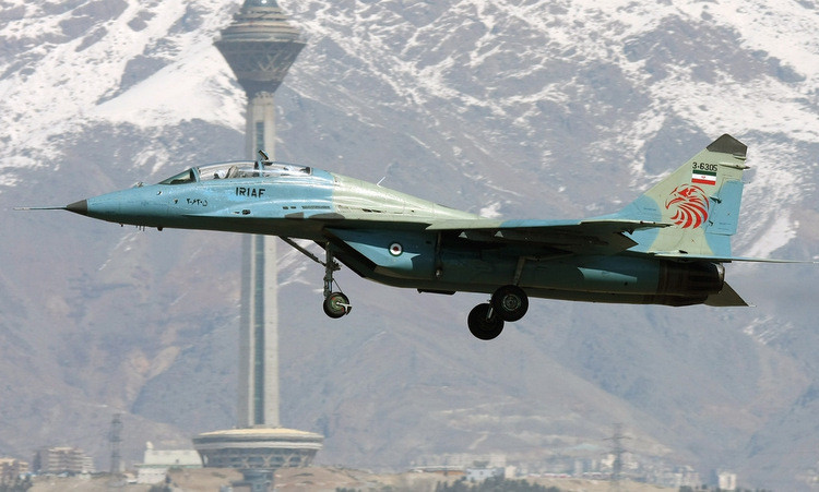 Máy bay MiG-29UB của không quân Iran