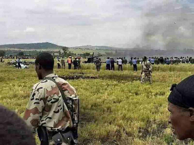 Hiện trường vụ tai nạn Su-27