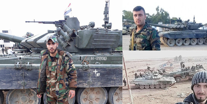 Xe tăng T-72B3 tại chiến trường Syria Xe tăng T-72B3 tại chiến trường Syria