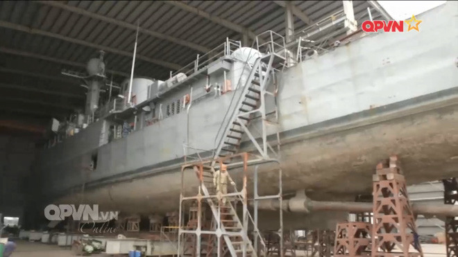 Nhà máy X46 đang khẩn trương nâng cấp con tàu này