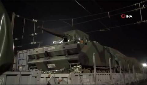 Hình ảnh xe bọc thép ACV-15 được điều dộng sang Syria