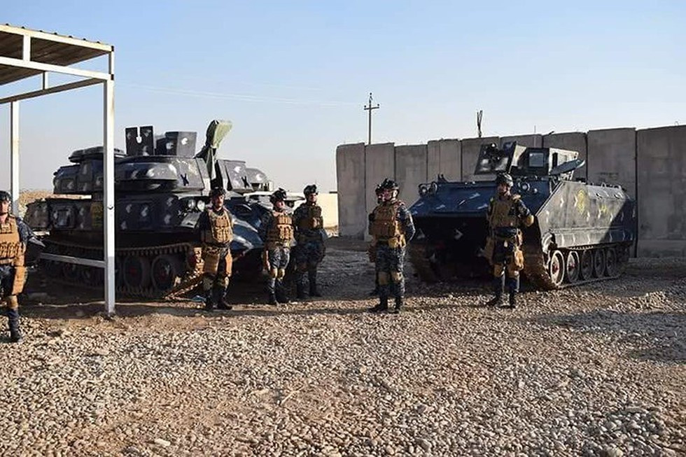 Tổ hợp pháo phòng không ZSU-23-4 Shilka của cảnh sát Iraq