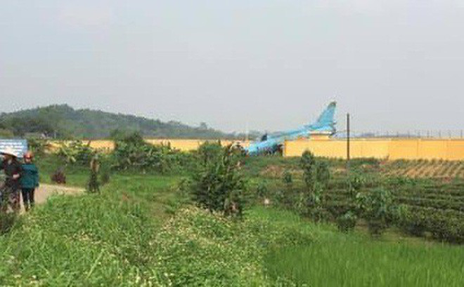 Chiếc Su-22 gặp nạn