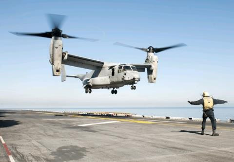 Máy bay vận tải trên hạm CMV-22B