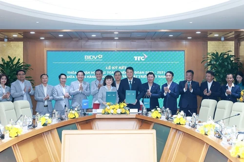 BIDV và TTC tăng cường hợp tác, thúc đẩy phát triển bền vững