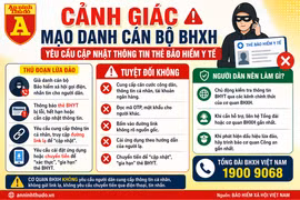 Giả danh cán bộ BHXH, yêu cầu cập nhật thẻ BHYT để lừa đảo