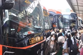Bến xe đón gần 100.000 lượt khách trong kỳ nghỉ 2/9