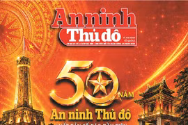 Số báo đặc biệt kỷ niệm 50 năm báo An ninh Thủ đô ra số báo đầu tiên