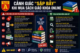 Nhiều phụ huynh dễ mắc bẫy khi mua sách giáo khoa trên mạng