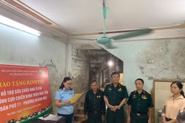 Công trình nghĩa tình dành tặng cựu chiến binh Trần Văn Tiến