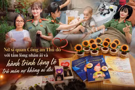 Nữ Đại uý có nhóm máu hiếm và hành trình nhân ái yêu thương