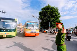 Những hình ảnh đẹp của Công an Hà Nội thực hiện nhiệm vụ trong kỳ nghỉ lễ Quốc khánh