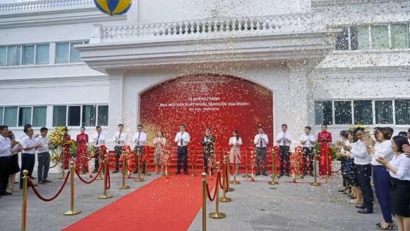 Lễ khánh thành Nhà máy sản xuất thuốc tân dược Vimedimex 2 tại Khu công nghiệp Tiên Sơn, tỉnh Bắc Ninh giai đoạn I