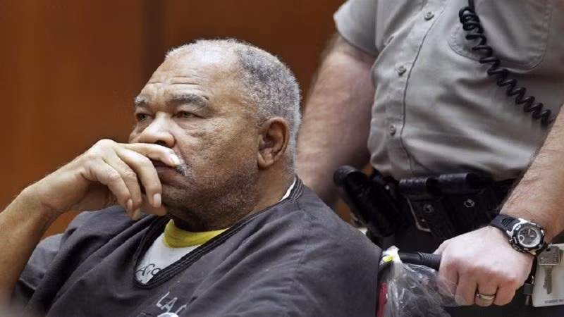 Samuel Little tại Tòa án Tối cao Los Angeles vào ngày 4-3-2013