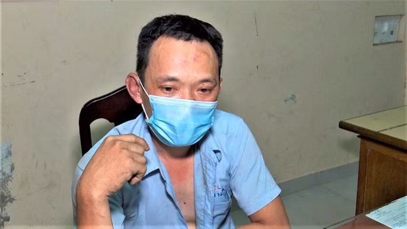 Tài xế Nguyễn Văn Tuấn (Ảnh: Công an cung cấp)