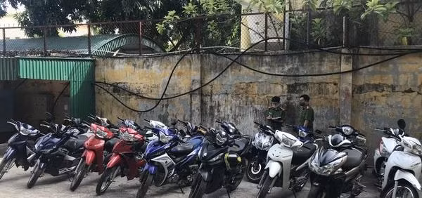 Số xe máy mà nhóm của Trường đã lấy trộm Số xe máy mà nhóm của Trường đã lấy trộm