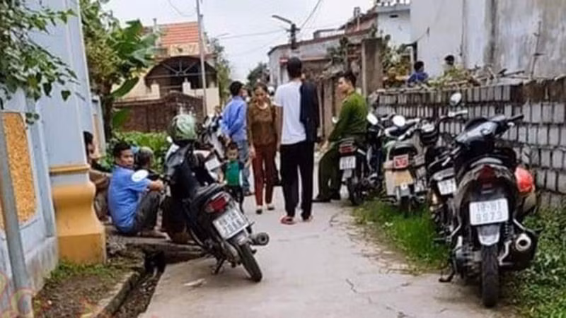 Nơi xảy ra vụ án mạng (Ảnh: Dân trí)