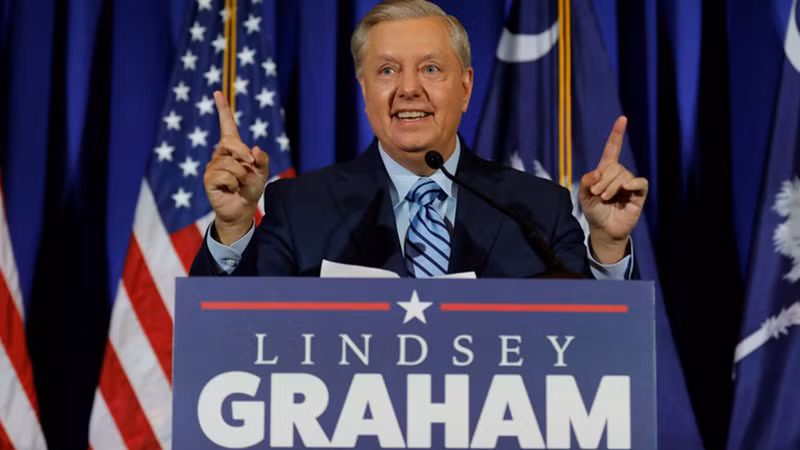 Thượng nghị sĩ Lindsey Graham (Nguồn: Reuters)