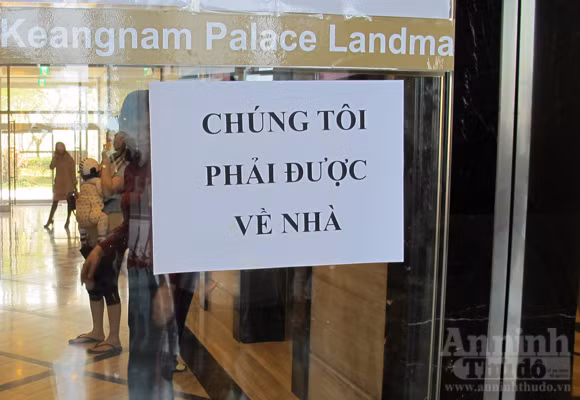 Keangnam đã phải mở lại thang máy, chấp nhận đàm phán với dân ảnh 6