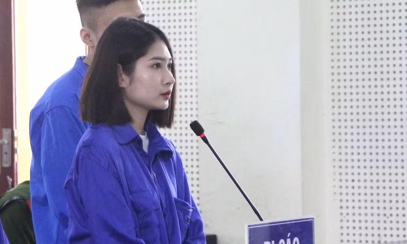 Nguyễn Thị Trang trong phiên xét xử Nguyễn Thị Trang trong phiên xét xử