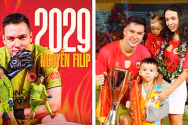 Nguyễn Filip tiếp tục gắn bó với Công an Hà Nội FC tới năm 37 tuổi