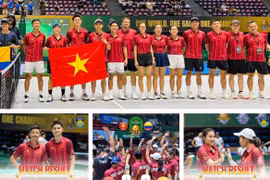 Chủ nhà Việt Nam thắng tuyệt đối 18-0 tại vòng bảng Pickleball World Cup 2026
