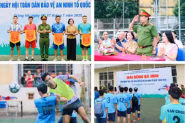 Sôi nổi giải bóng đá chào mừng Ngày hội toàn dân bảo vệ an ninh Tổ quốc 2026